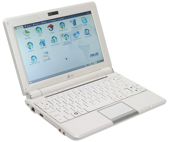 Admire the ASUS Eee PC 1000