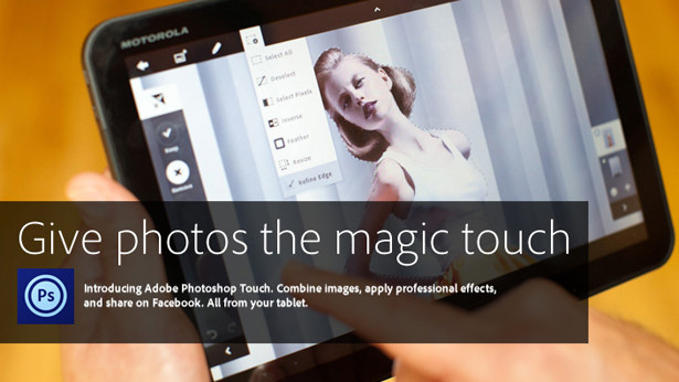 Adobe Unveils Touch Photoshop Version