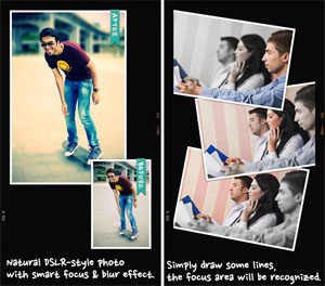 AfterFocus: App of Good Font and Bokeh Removal on Android