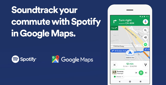 Already Able to Stream Music with Spotify Application Right on Google Maps, Invite You to Experience