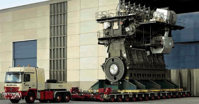 Engine in the World, 9 Times Stronger Than the Titanic Engine