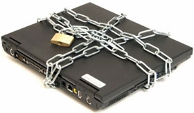 Anti-theft Laptop