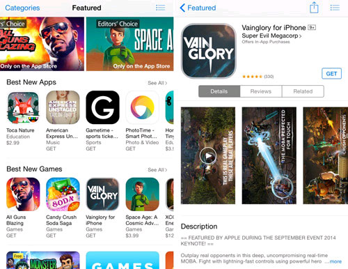 App Store Changes 'Free' Button with 'Get' Button