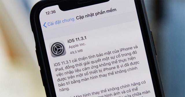 Apple Released iOS 11. 3. 1 Update, Fixed the Touch Error When the iPhone Replaced the Screen Not