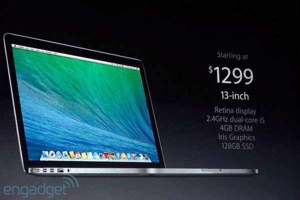 Apple Unveiled the MacBook Pro Retina Screen