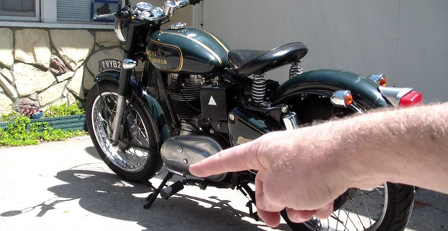As You Know, Why Is the Leaning Leg of the Motorcycle on the Left