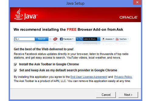 Ask Toolbar Is Listed as a Malware by Microsoft