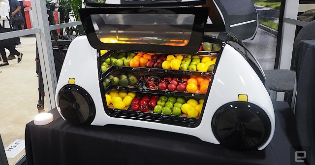 Automatic Robomart Will Take the Product to Your Door