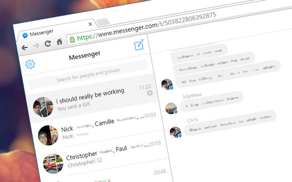 Avoid Others from Sneaking on Your Facebook Messages on Google