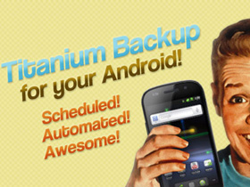 Backup and Restore Android Phone with Titanium Backup