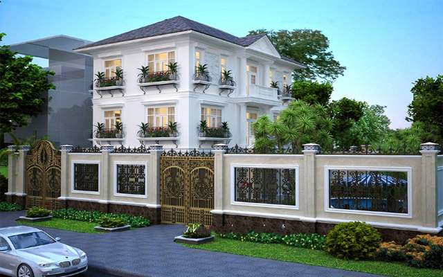 Beautiful 3-storey Villa Model