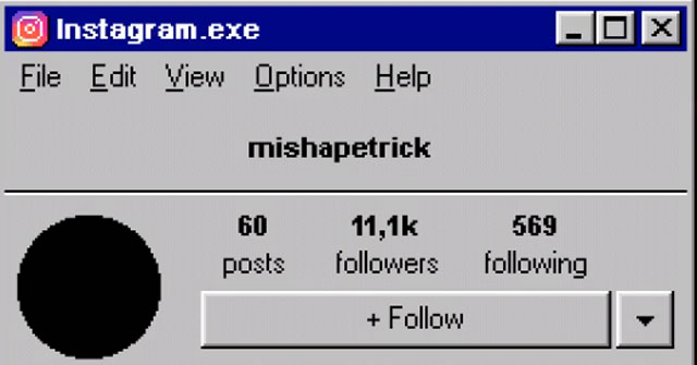 Believe It, the Instagram Interface Will Be as Great as It Was If It Was Invented in 1995