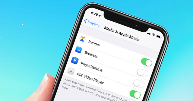 Cancel Apple Music Access of Third Party Applications