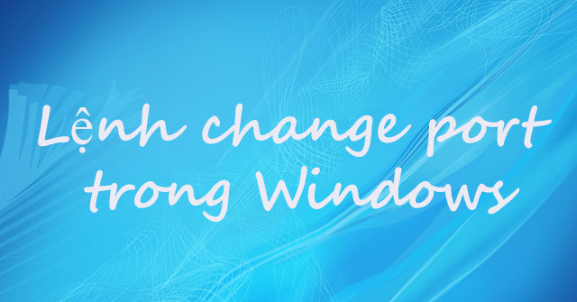 Change Port Command in Windows: A Practical Guide