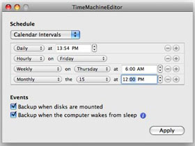 How to Change the Time Machine Backup Time Interval