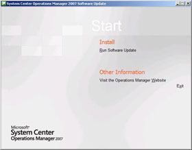 Check Exchange 2007 Using System Center Operations Manager 2007