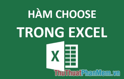 How to Use the CHOOSE Function in Excel
