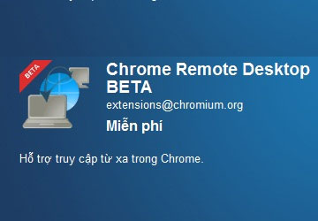 Chrome Allows Remote Computer Control