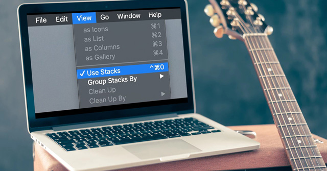 Clean Up Mac Screens with Stacks Feature