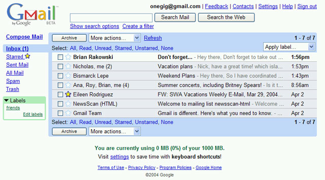 Clean Up Old E Mail For A Gmail Inbox