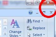 Close a Word 2007 Document