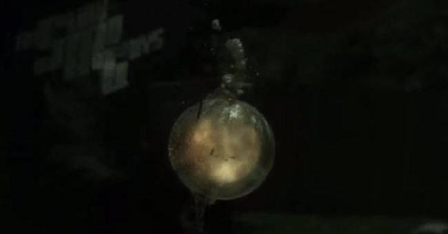 Close up of an Underwater Underwater Explosion at an Impressive