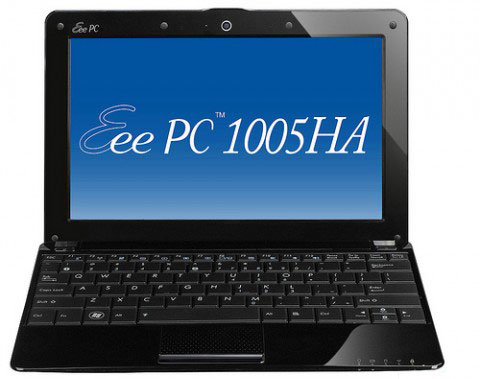 Close Up of Eee PC 1005HA