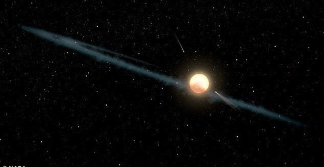 Close up of the Star Is Said to Be a Giant Structure of Aliens