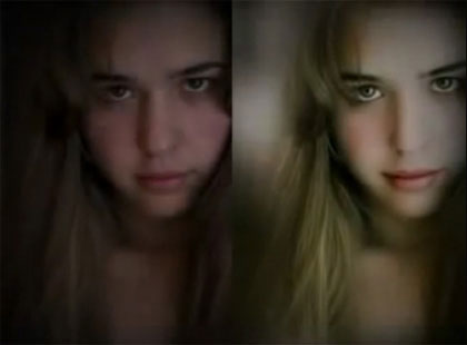 'Color Magic' from the Technology of Beauty Treatment: Photoshop