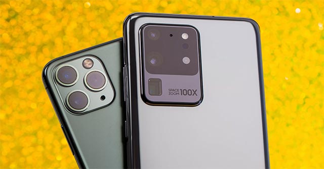 Compare Samsung Galaxy S20 Ultra Camera and Iphone 11 Pro Max