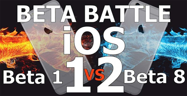 Compare the Speed Between iOS 12 Beta 1 and iOS 12 Beta 8 on iPhone 6S