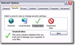 Configure Windows Xp Sp2 Network Protection Technologies on a