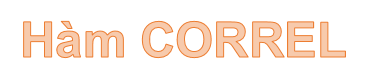 How to Use the CORREL Function in Excel