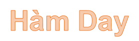 How to Use the DAY Function in Excel