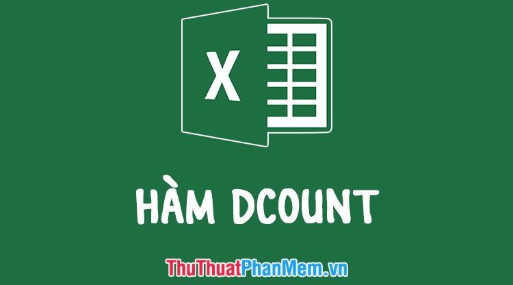 How to Use the DCOUNT Function in Excel
