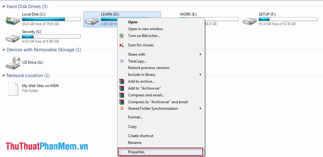 Defragment the Hard Drive with Disk Defragment