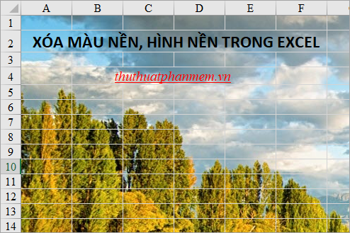 Xóa nền trong Excel: Bạn đang bối rối với những bản Excel màu mè và phức tạp? Hãy để tôi giúp bạn xóa bỏ nền, giúp bảng tính của bạn trở nên gọn gàng và dễ nhìn hơn. Tất cả chỉ cần một vài thao tác đơn giản và bạn sẽ có thể cập nhật dữ liệu một cách nhanh chóng và chính xác hơn!