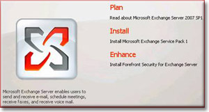 Upgrade: Deploy Exchange Server 2007 Service Pack 1