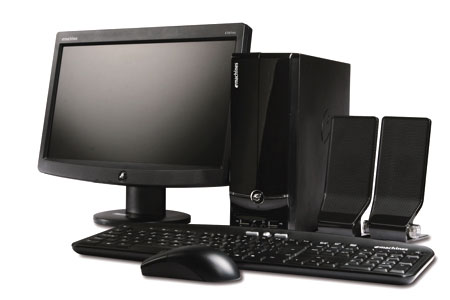Desktop Computer Using Atom CPU