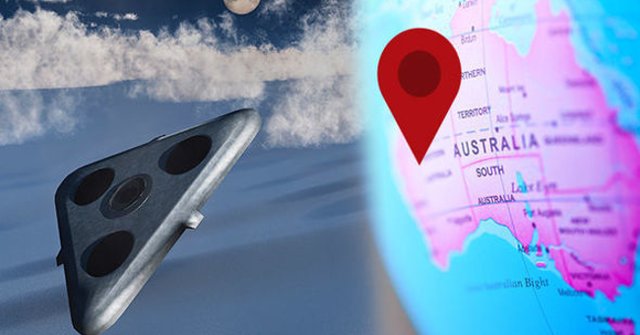 Determine the Secret Location of TR-3B UFO Triangle on Google Earth