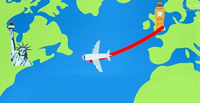 Did You Know: Planes Fly East Faster in the West, and This Is