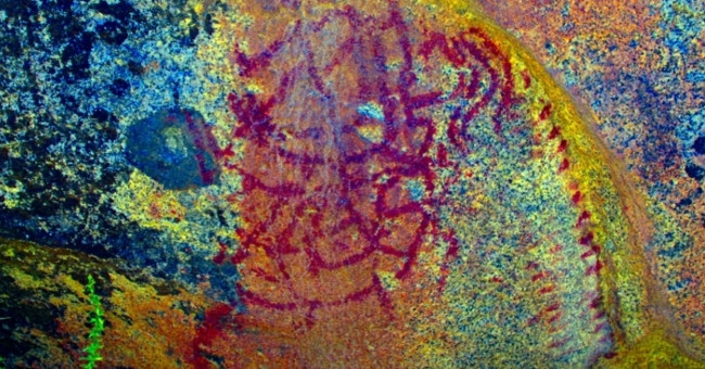 150 Ancient Art Rock Paintings in Chile
