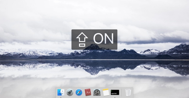 Display Notification of Caps Lock macOS Key with Captin
