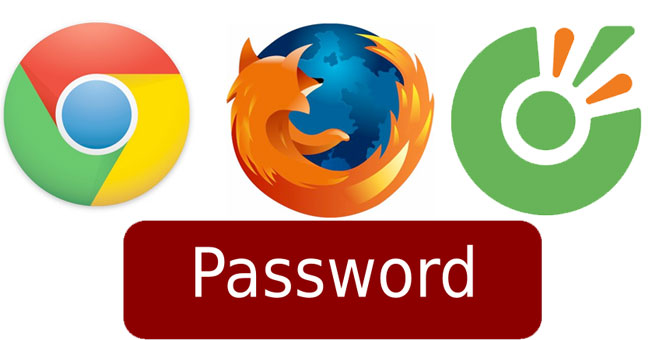 Display Saved Passwords on Web Browsers