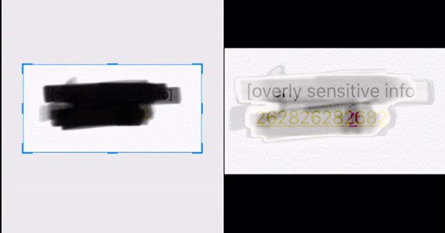 Do Not Use the Bold Feature on Iphone to Hide Sensitive