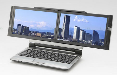 Dual Screen Laptop 'Show Off'