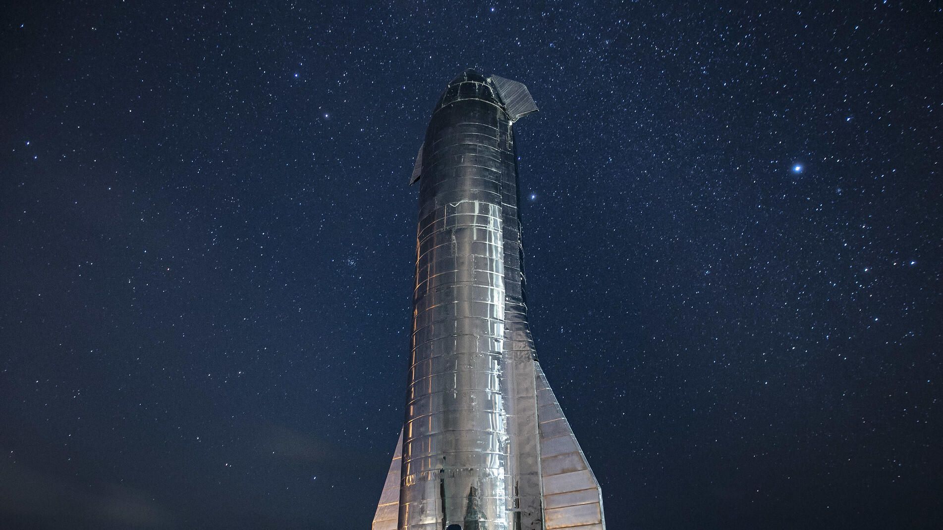 Elon Musk Shows Off Starship Prototype Coming Together in