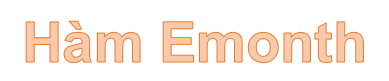 How to Use the EOMONTH Function in Excel