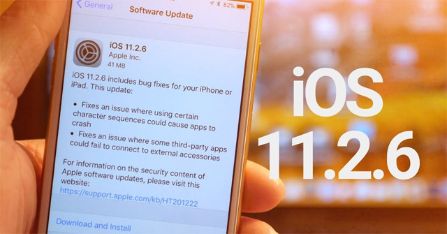 Errors When Upgrading iOS 11.2.6 and How to Fix It